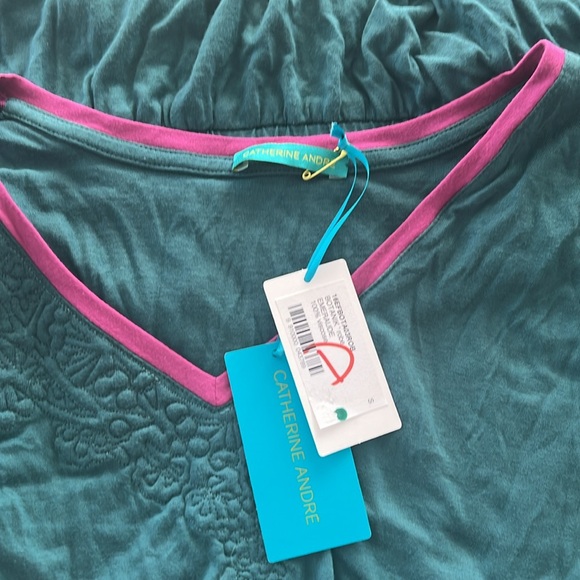 Catherine Andre Botanik Dress, Green Size S New w/Tag - Picture 9 of 10